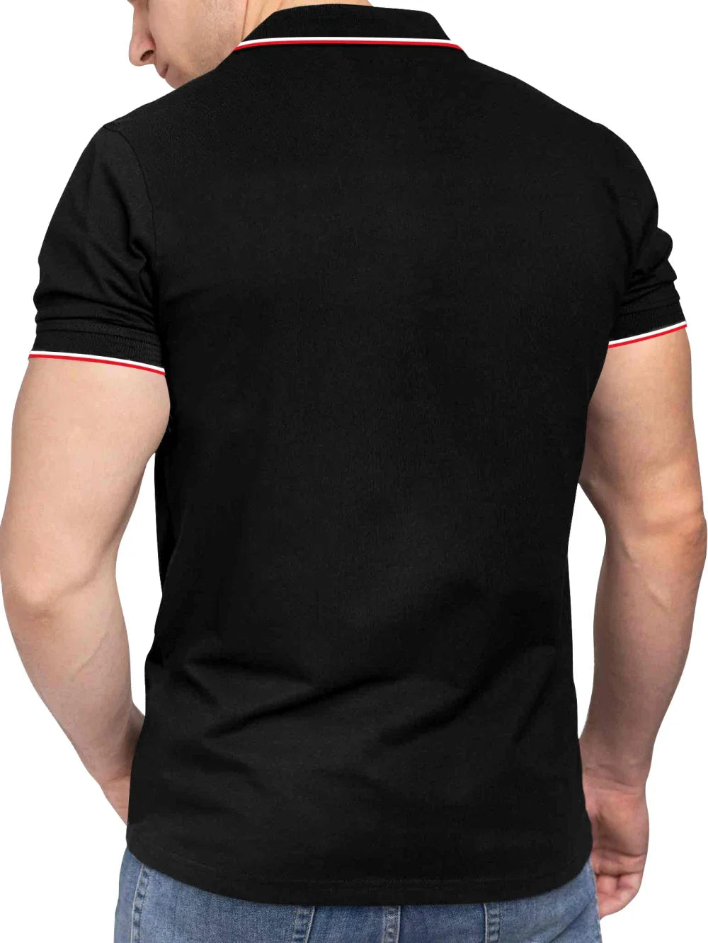 Sporty Polo Men 2026 New Summer 100% Cotton Polo Men Women Classic Polo Shirt Print Button Lapel Super Large Casual Polo TShirt