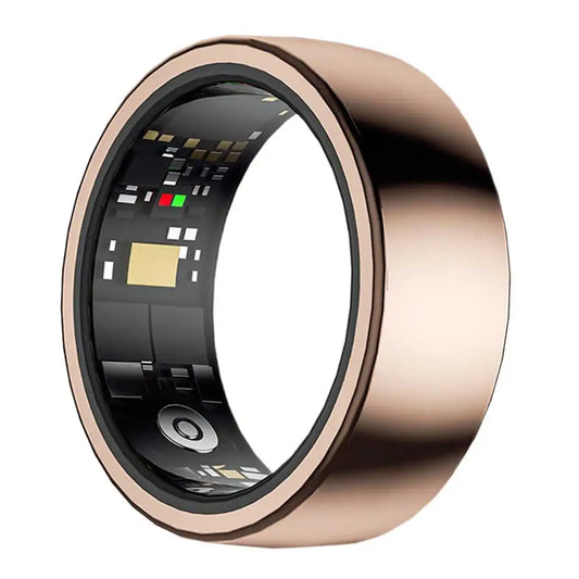 Smart Ring Health Tracker IP68 Waterproof Sleep Heart Rate Blood Oxygen Tracker Multi-sport Modes for Women Men for iOS Android