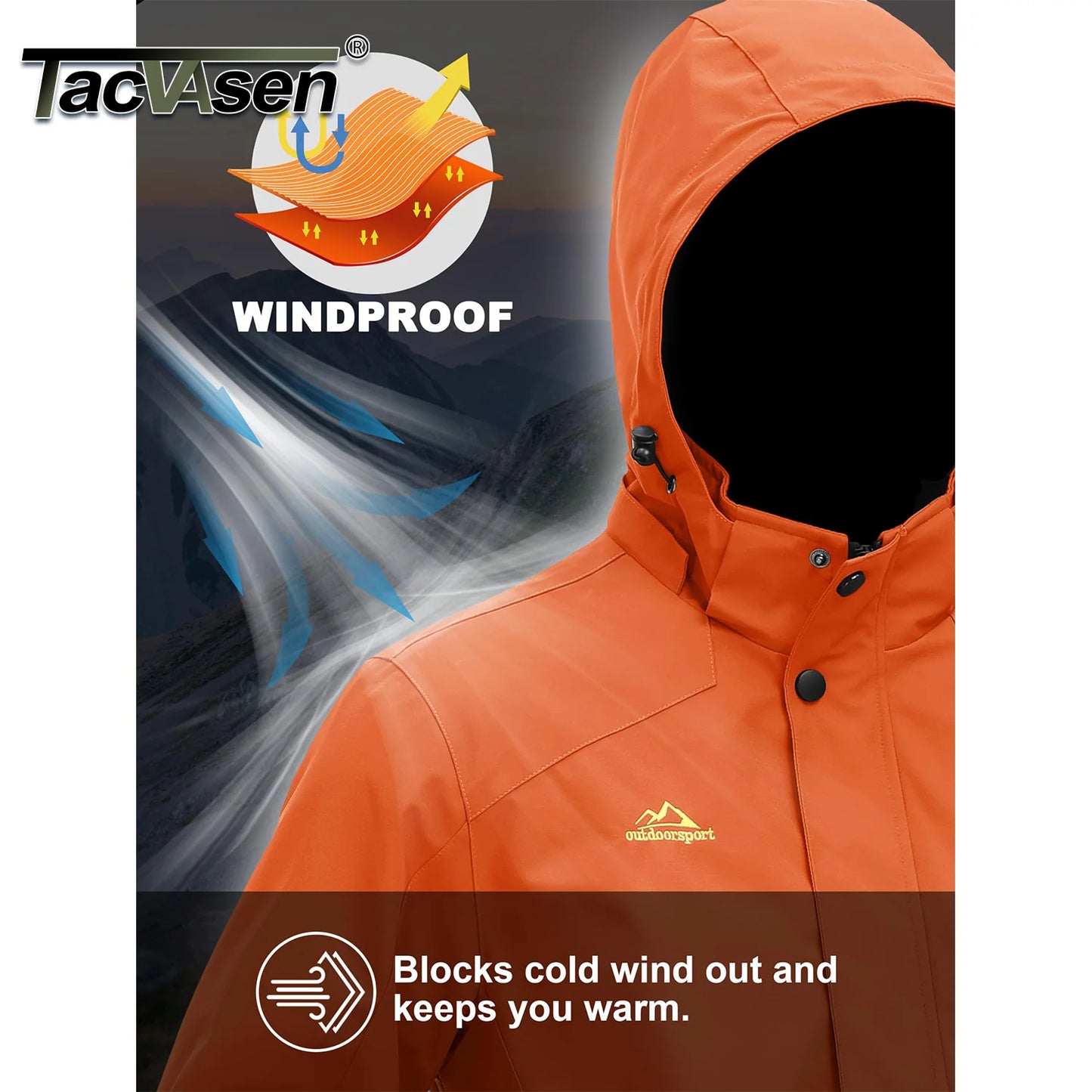 Spring Autumn Lightweight Jackets Men's Mesh Lined Waterproof Rain Jacket Outdoor Fishing Hiking Jacket Male Windbreaker