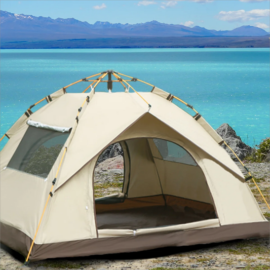 Outdoor Automatic Camping Tent Family Tents Parties Music Festival Tent Easy Up Waterproof Weather Resistant 4 person tents