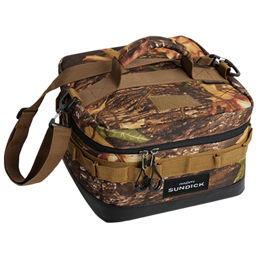 Large Picnic Ice Bag 900D Cloth Camping Travel Organizer Waterproof Large Insulated Picnic Lunch Bag Box for Camping Hiking Trip