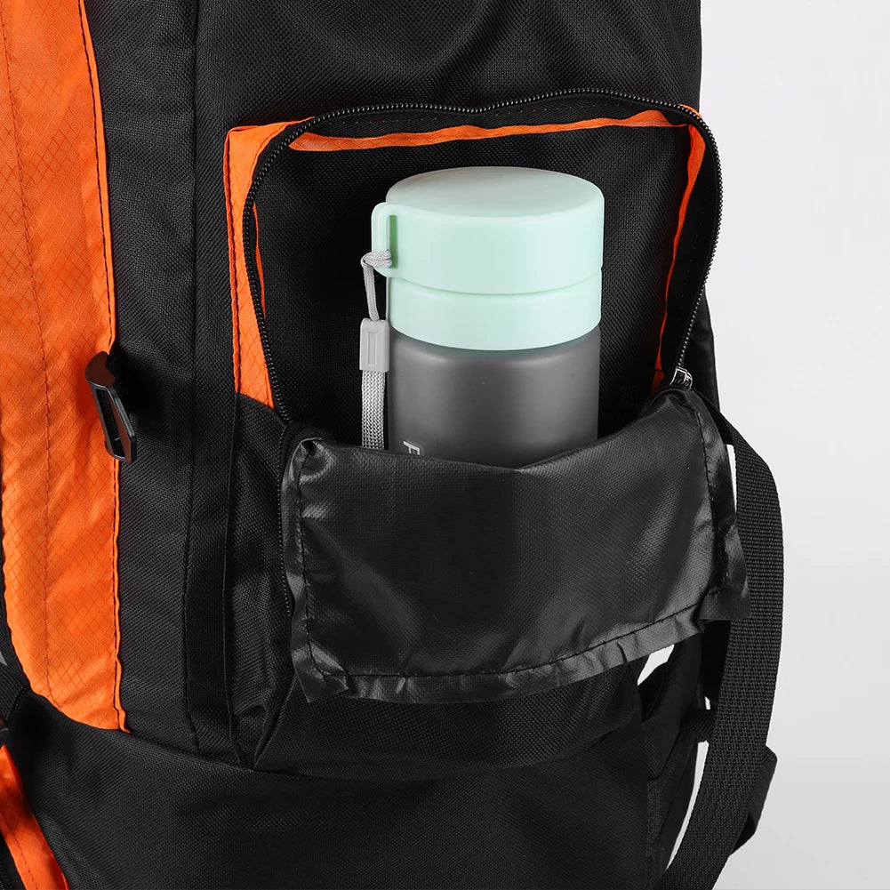 80L Mountaineering Backpack Large Capacity Travel Backpack Adjustable Strap Mountain Climbing Rucksack for Outdoor Sports