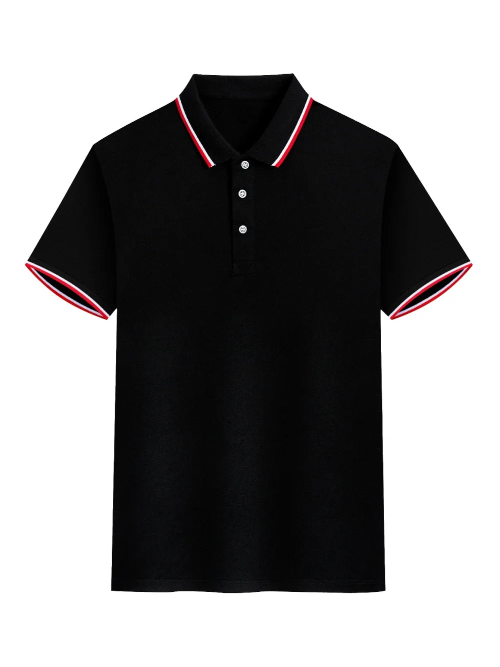Sporty Polo Men 2026 New Summer 100% Cotton Polo Men Women Classic Polo Shirt Print Button Lapel Super Large Casual Polo TShirt