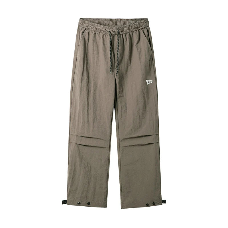 Parachute Cargo Pants Man 2026 Autumn New Camping Riding 100% Nylon Pants Men Waterproof Outdoors Clothes Male