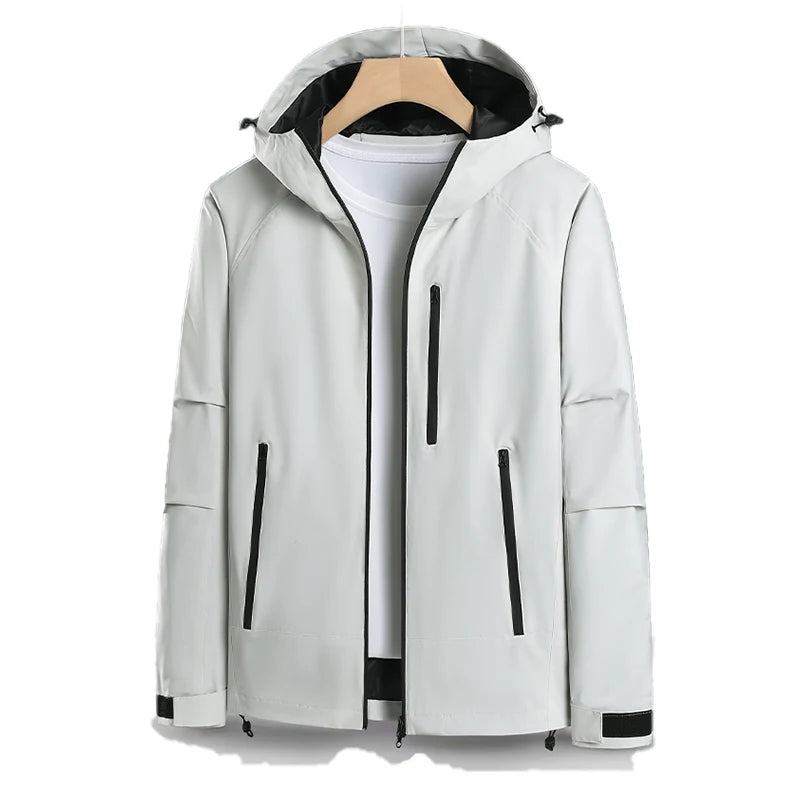 Autumn Hiking Jacket Women Windproof Waterproof Hooded Jackets Outdoor Hiking Outerwear Camping Climbing Safari Fishing Coats