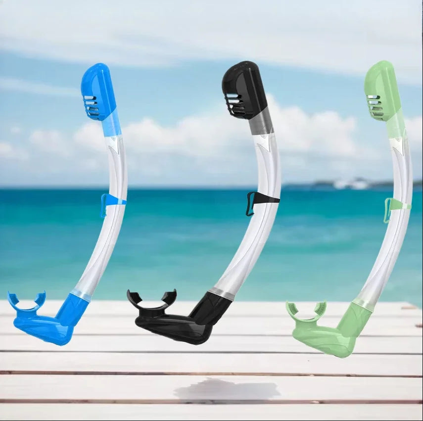 Diving Snorkel Silicone Full Dry Underwater Diving Air Breathing Tube Hose Gear Underwater Snorkeling Diving Equipment