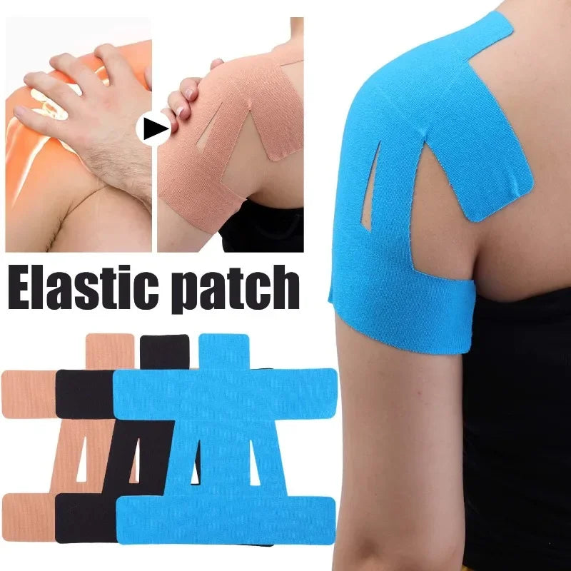 5/1pc Kinesiology Tape for Shoulder Precut,Shoulder Tape for Pain Relief,Enhance Elastic Sports Tape for Pain Support