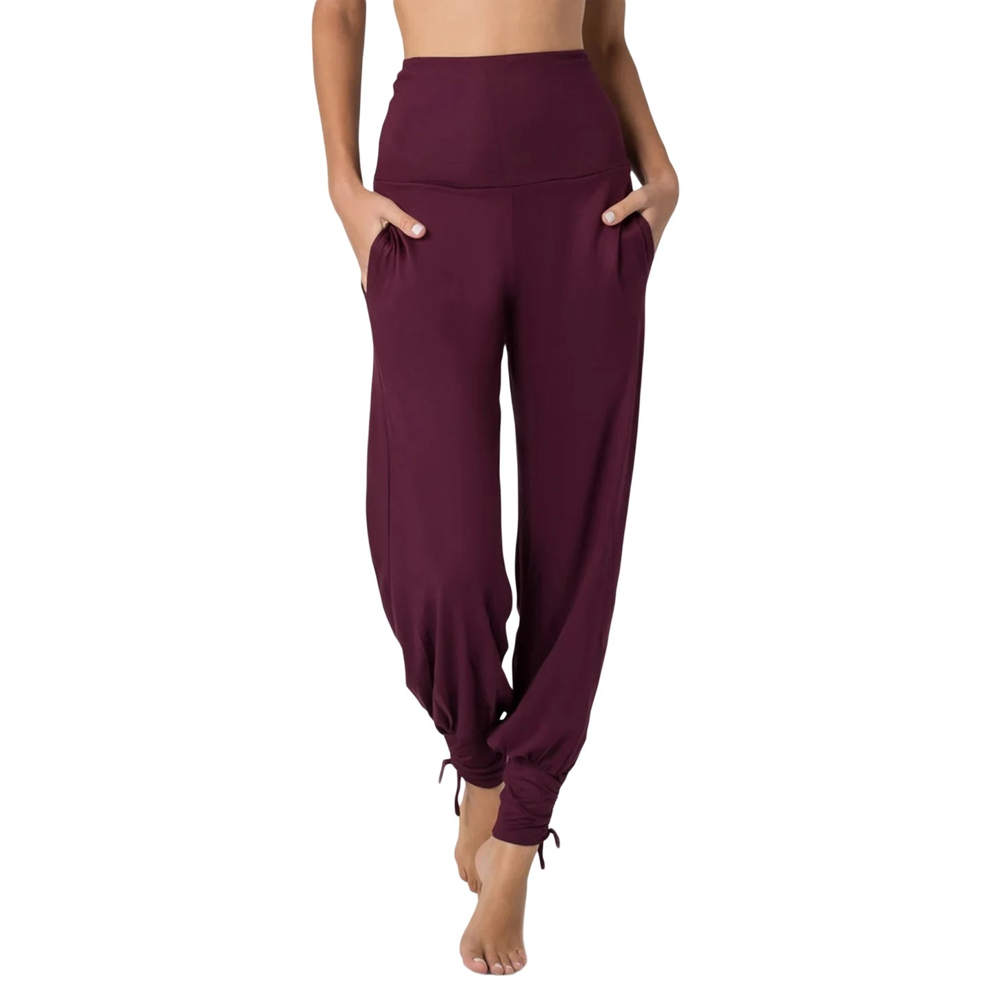 Women s High Waist Yoga Leggings with Side Pockets and Tummy Control for Running Workout Gym Fitness Training Yoga