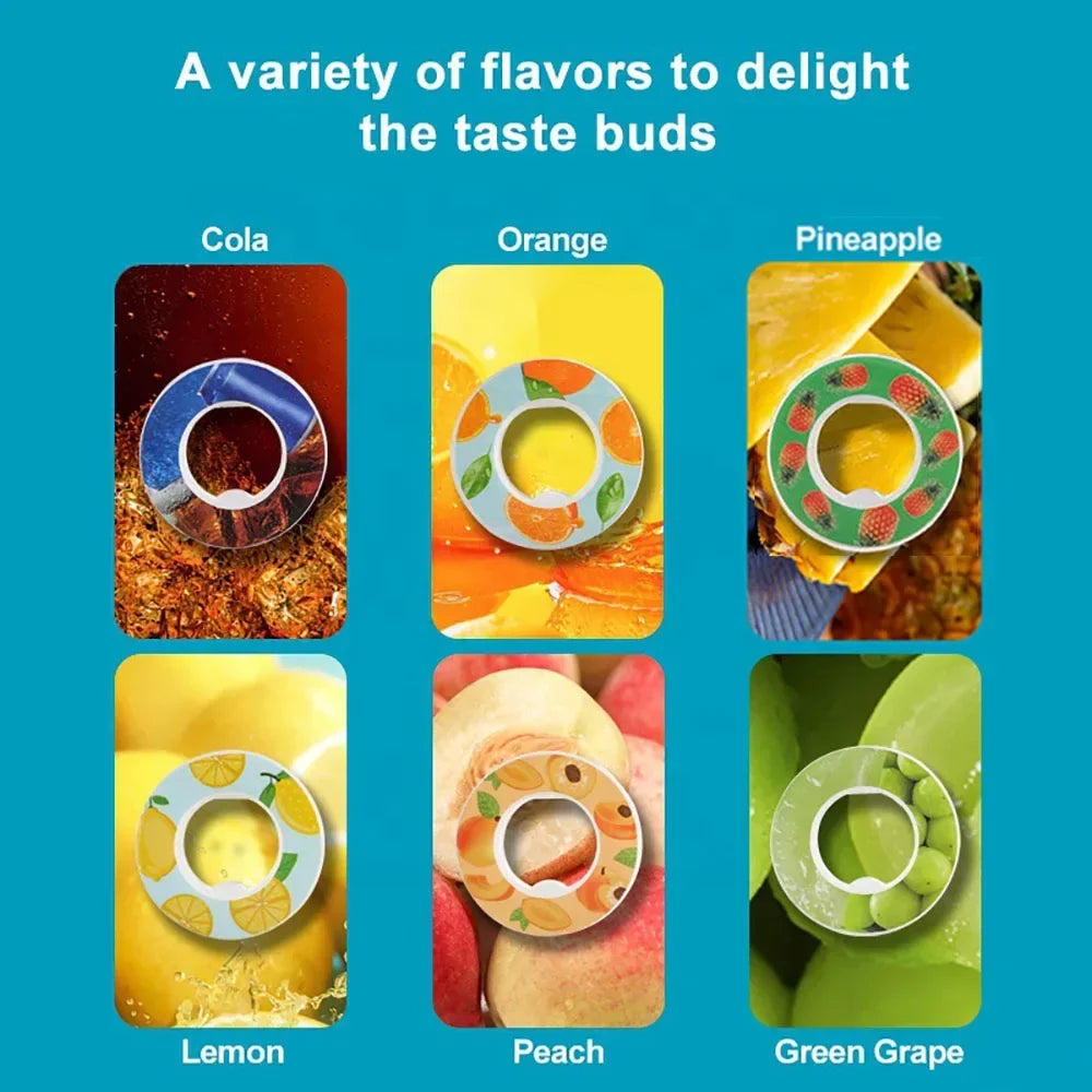 Air Water Bottle Up Flavored Pods Fruit Flavor Taste Buds Flavours Tasting Drinking Bottle Sports Outdoor Waterfles Water Cup