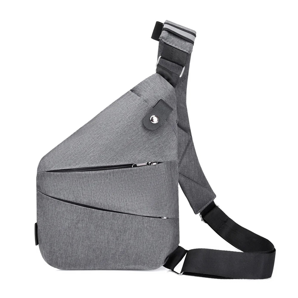 Men Backpack Tactical Sling Bag Chest Shoulder Fanny Pack Cross Body Molle Pouch