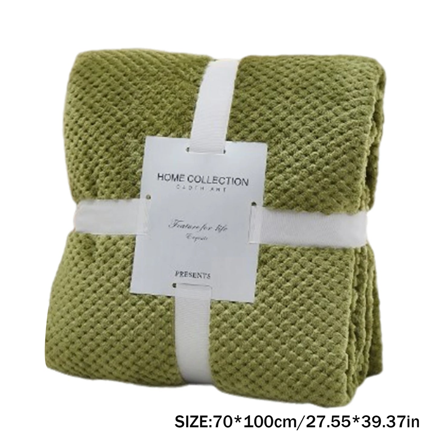 Super Soft Coral Fleece Blanket Skin-Friendly Material Hotel Throw Fluffy Blanket for Sofa Bedding Airplane