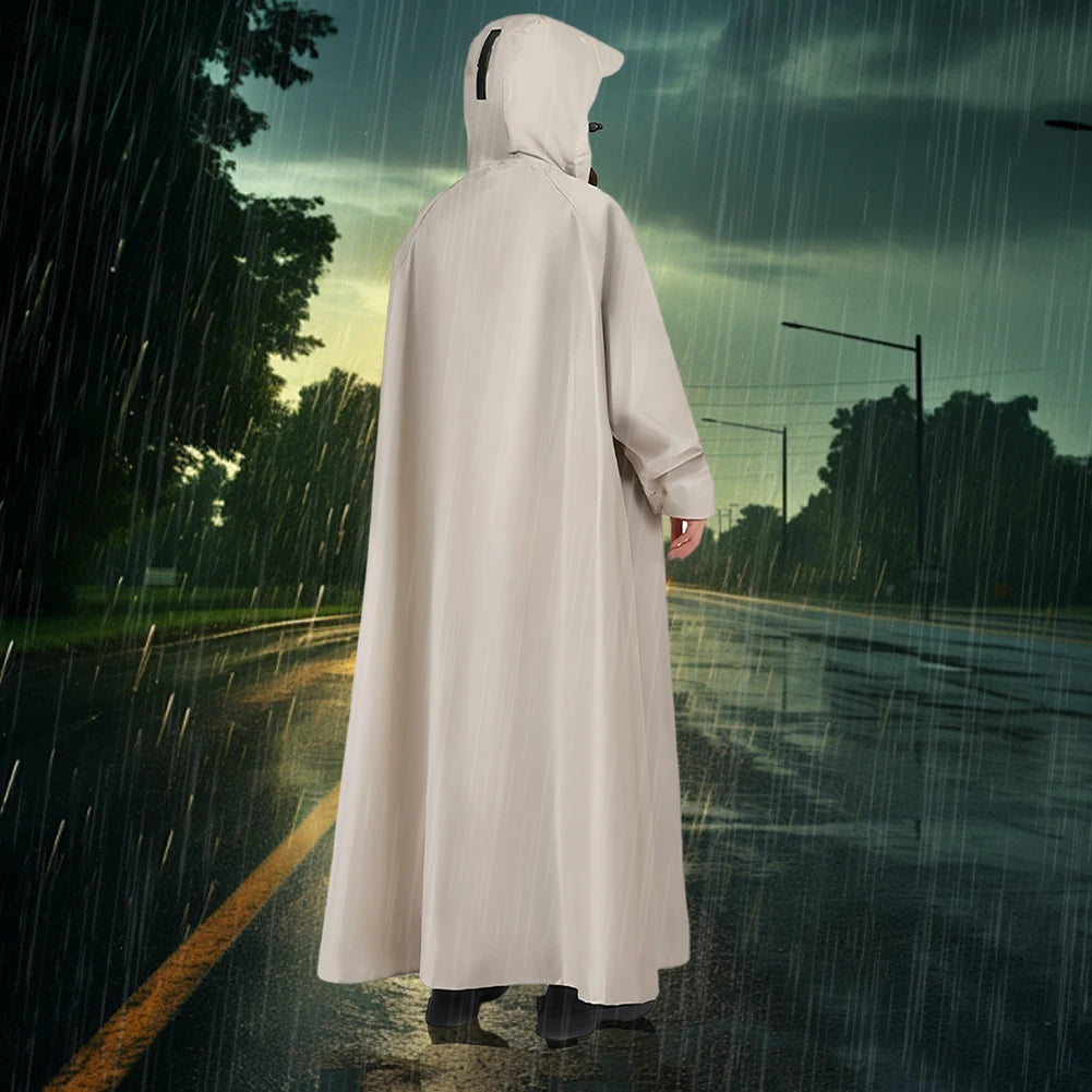 Adult Motorcycle Raincoat Thickened Electric Car Rain Coat Lightweight Special Long Raincoat for Raining Outdoor Activities Tool