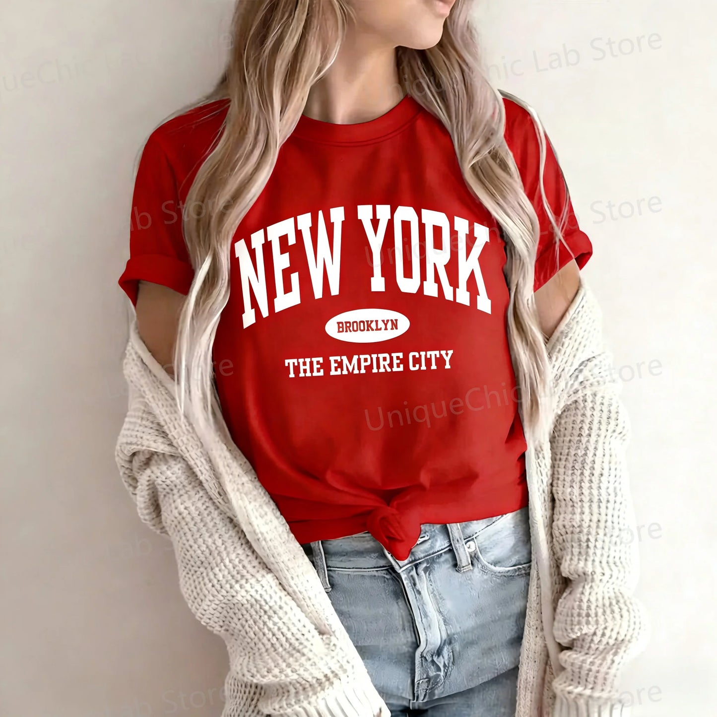 Women's Summer Letter Print Loose Casual T-Shirt Daily Fashion Versatile Graphic Tee Vacation t shirt Short Sleeved Tops