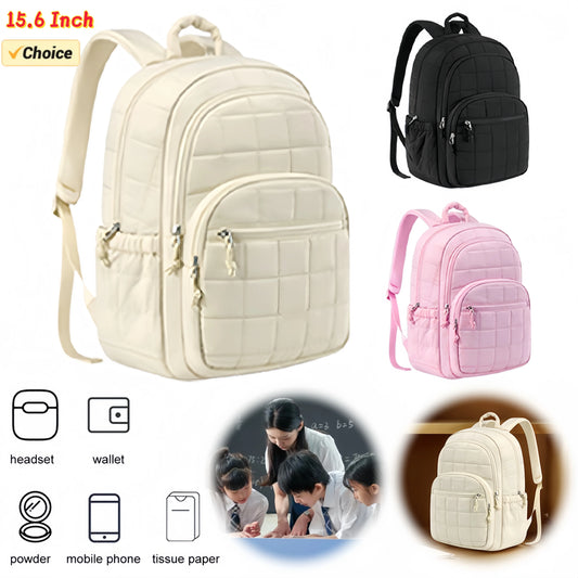 15.6 Inch Women's Backpack School Bag for Girls Waterproof Large College Backpack Travel Backpacks Women Laptop Book bag