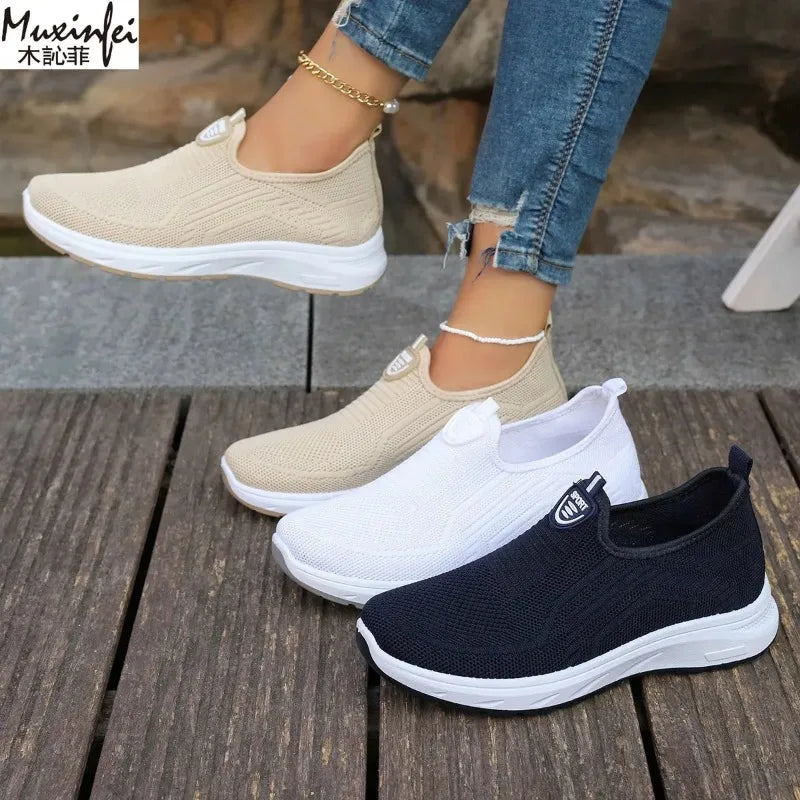 2026 New Summer Mesh Breathable Large Women's Casual Shoes Soft Sole Lightweight Women's  Single  Shoes Free Shippiing Shoes