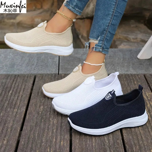 2026 New Summer Mesh Breathable Large Women's Casual Shoes Soft Sole Lightweight Women's  Single  Shoes Free Shippiing Shoes