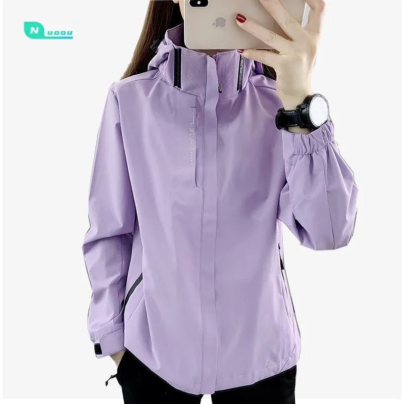 ['Stylish Nuoou Sports Outdoor Mountaineering Clothing for Couples - Large Mountainee Ski Jackets']