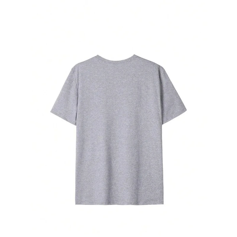Women's Summer Letter Print Loose Casual T-Shirt Daily Fashion Versatile Graphic Tee Vacation t shirt Short Sleeved Tops