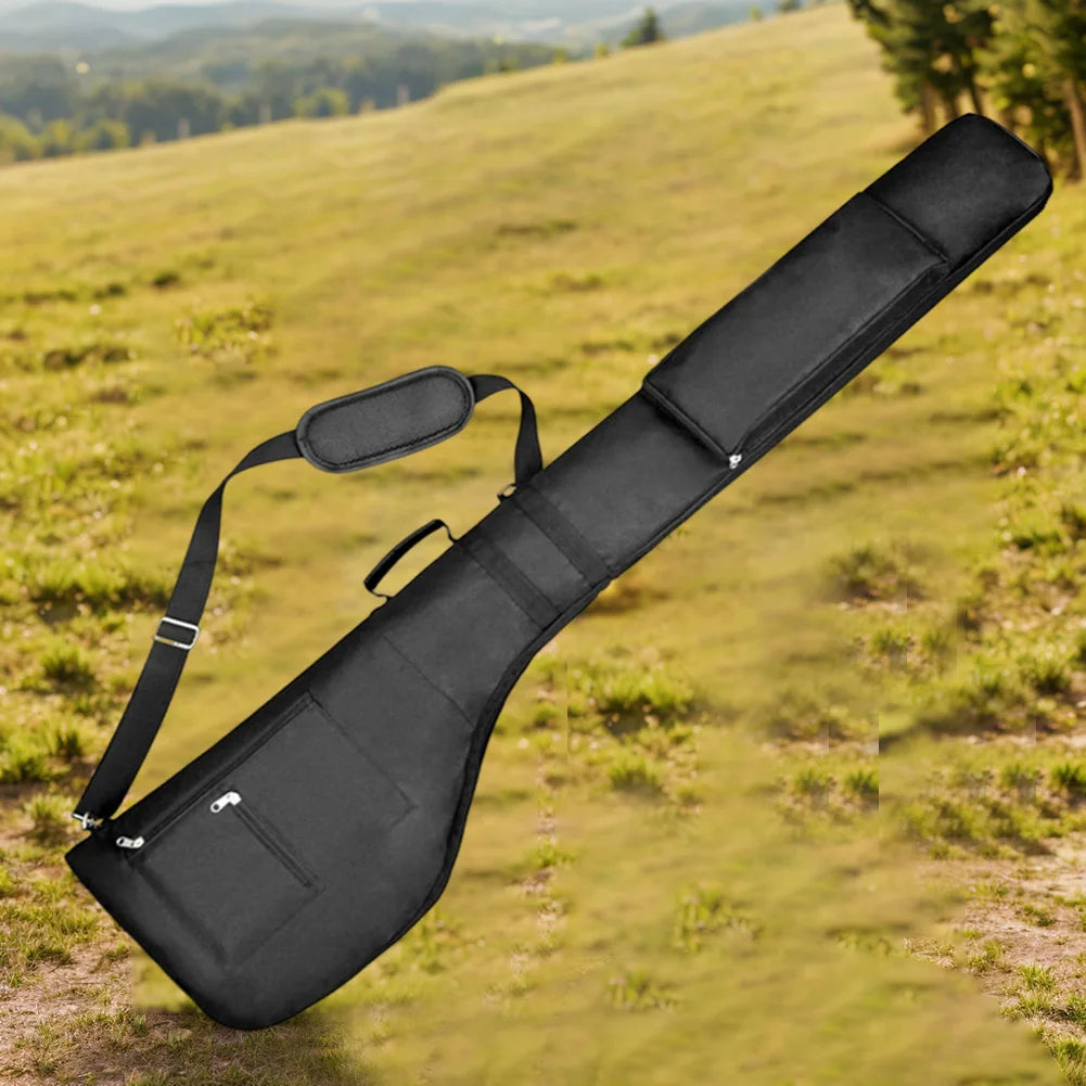 Golf Club Bag Foldable Golf Carry Bag Waterproof Golf Club Travel Bag Golf Travel Case for 8-10 Golf Clubs