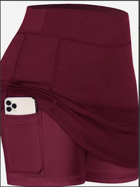 1PC Yoga Shorts Women's High Waist Short Pants Summer Gym Fitness Top Running Workout Quick Dry Double Layer Sport Short