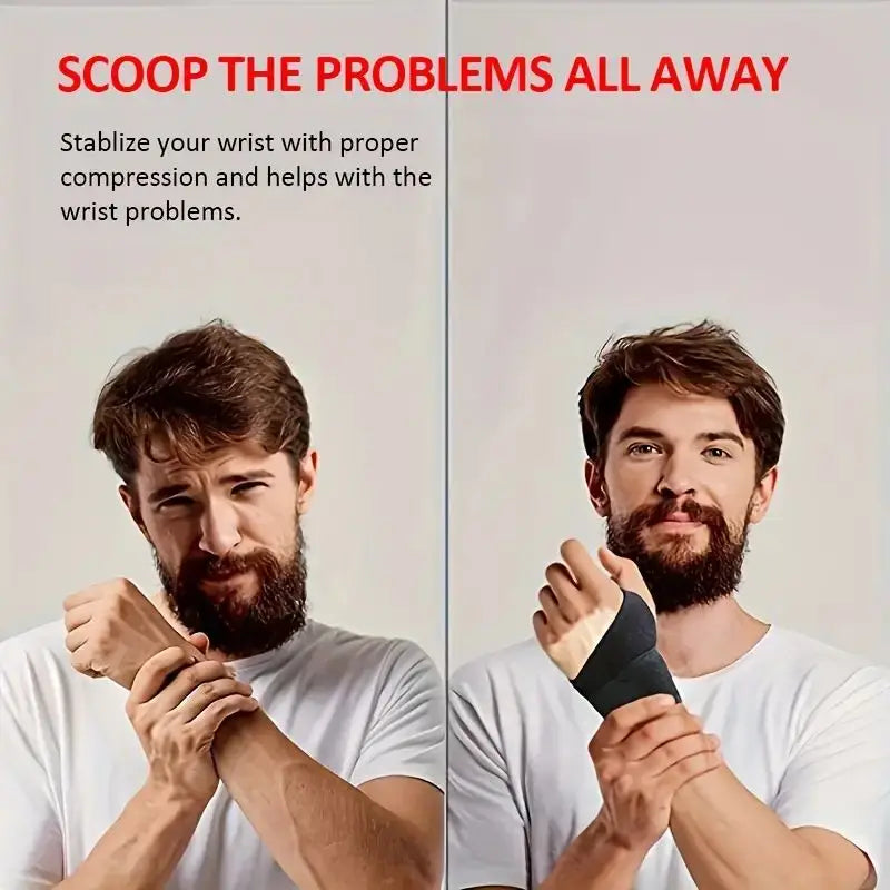 Adjustable Wrist Brace Perfect for Women & Men Support Wrap Strap Hand Carpal Tunnel Brace Fitness Suitable Both Right Left 2026