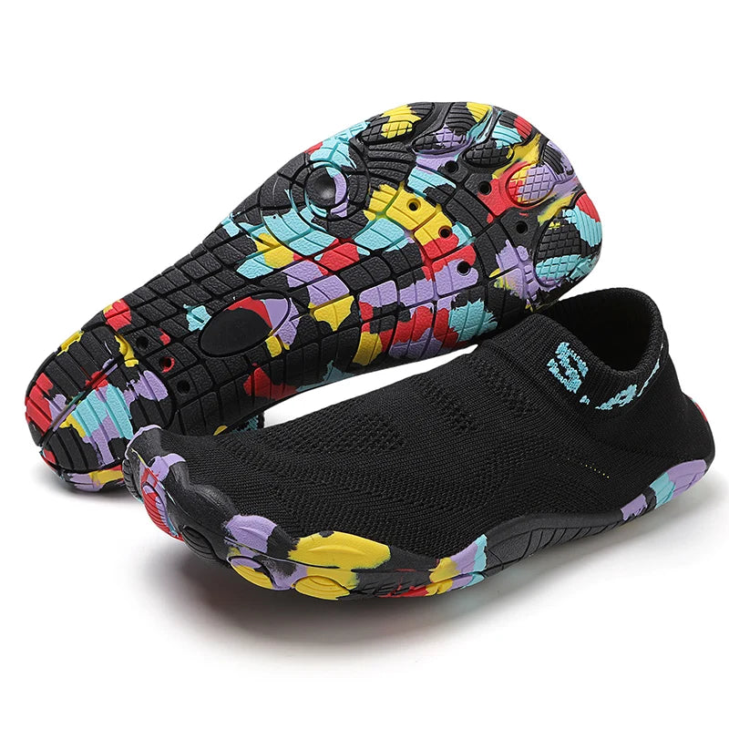 Men/ Women Quick Dry Aqua Shoes Water Shoes Anti-slip Wear-resistant Minimalist Barefoot Beach Wading Swimming Surfing Kayaking