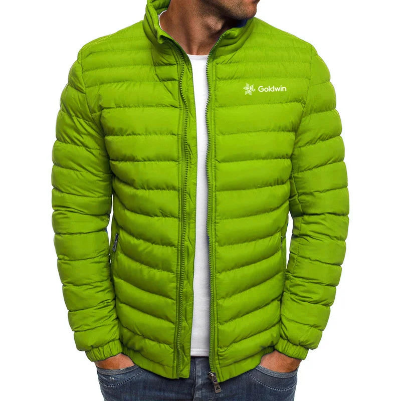 2026 Men's Goldwin Fashion Autumn/Winter Jacket Collar Parker Zipper Filled