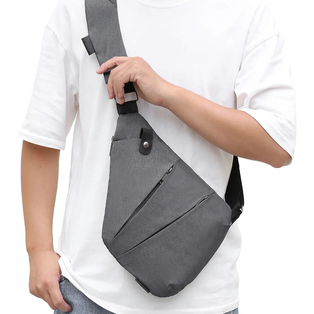 Men Backpack Tactical Sling Bag Chest Shoulder Fanny Pack Cross Body Molle Pouch