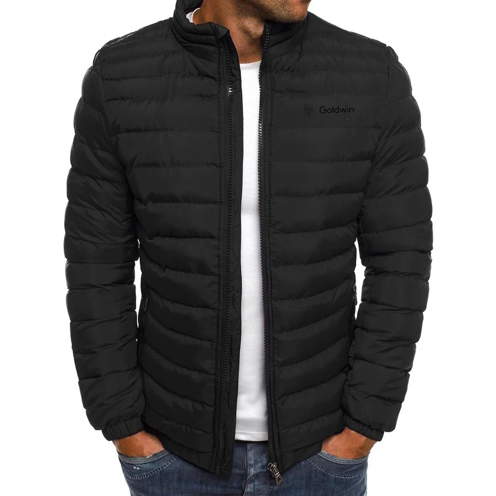 2026 Men's Goldwin Fashion Autumn/Winter Jacket Collar Parker Zipper Filled