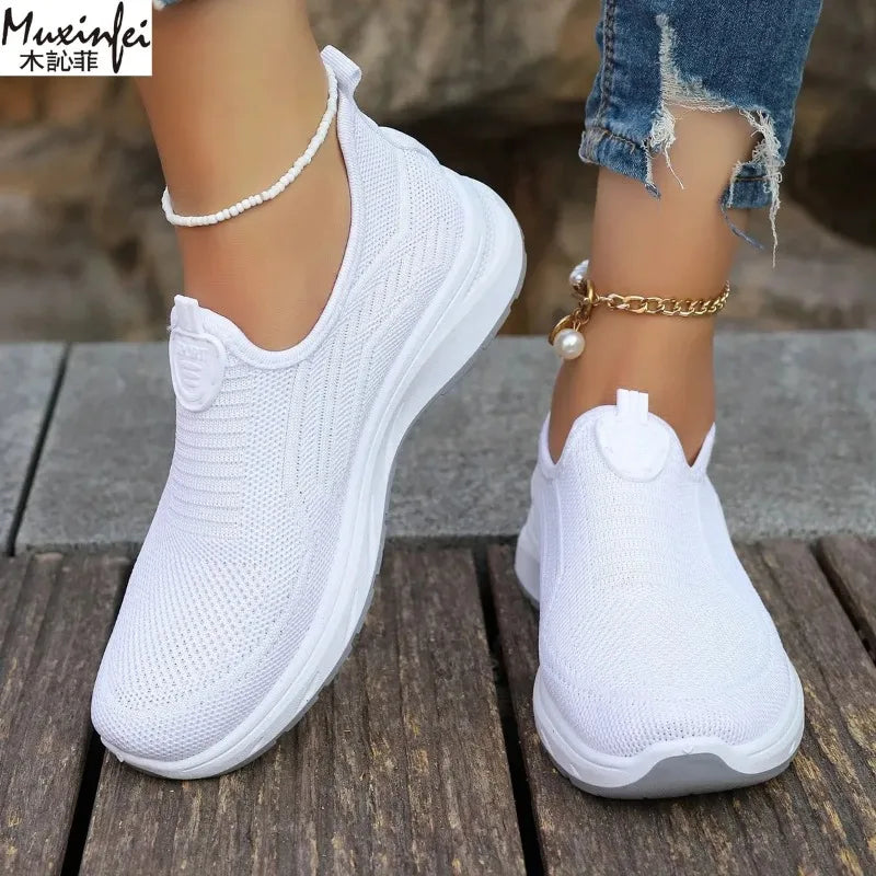 2026 New Summer Mesh Breathable Large Women's Casual Shoes Soft Sole Lightweight Women's  Single  Shoes Free Shippiing Shoes