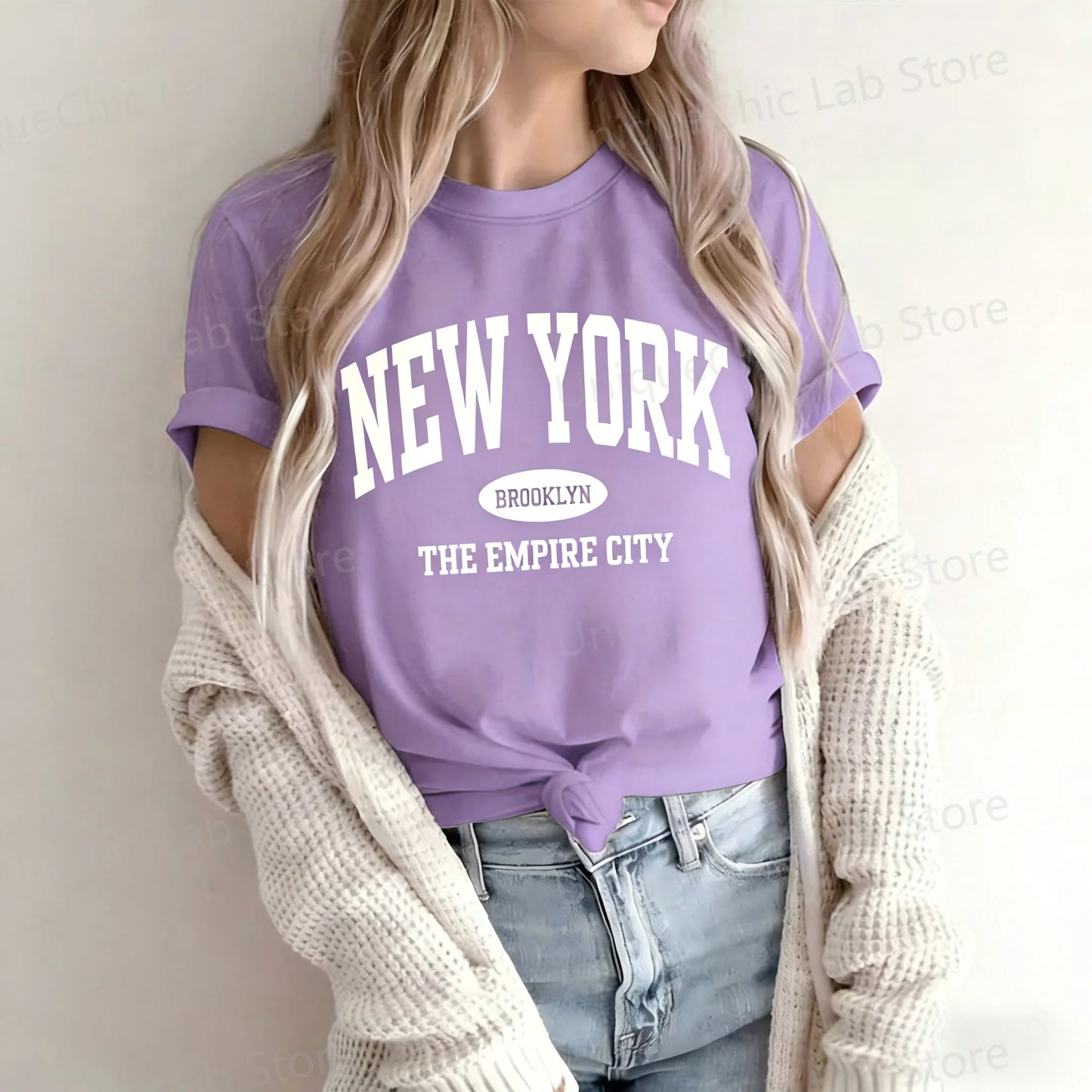 Women's Summer Letter Print Loose Casual T-Shirt Daily Fashion Versatile Graphic Tee Vacation t shirt Short Sleeved Tops