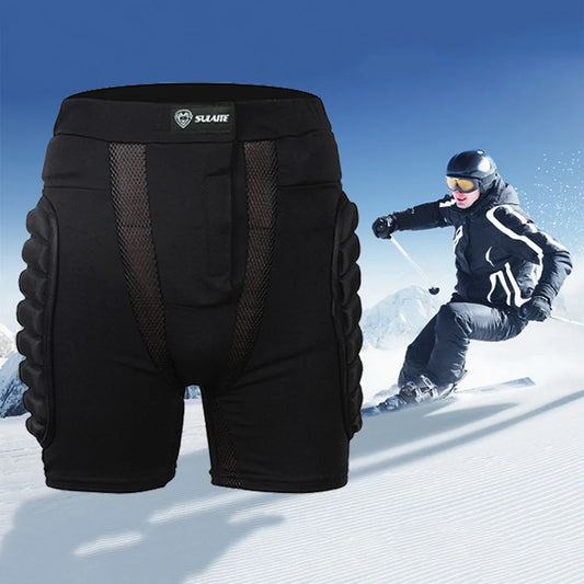 Motorcycle Hip Protector Soft Skin-friendly Skating Hip Protector Comfortable Skateboard Snowboard Skiing Racing Trousers