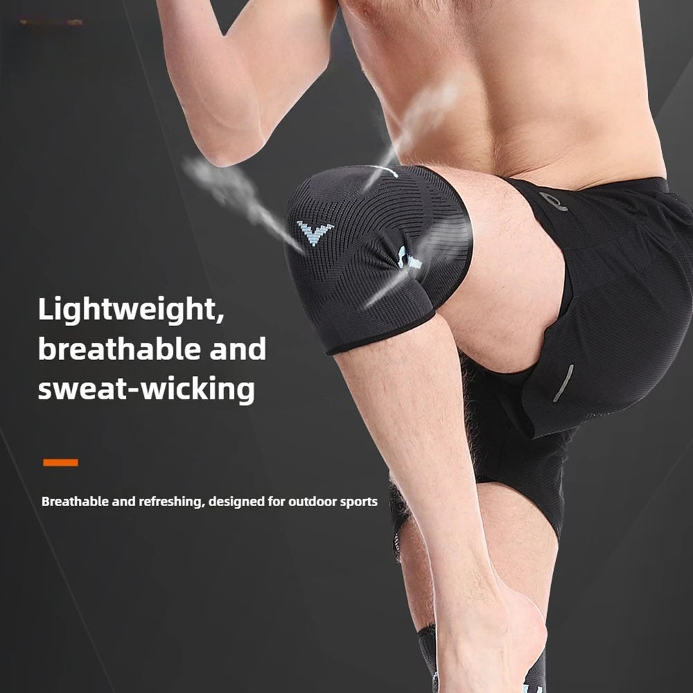Sports Knee Unisex Breathable Sports Knee Guard Pads Non-Slip Moisture-Wicking For Running Cycling Basketball for Outdoor Sports
