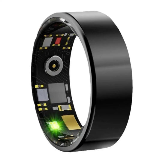 Smart Ring Health Tracker IP68 Waterproof Sleep Heart Rate Blood Oxygen Tracker Multi-sport Modes for Women Men for iOS Android