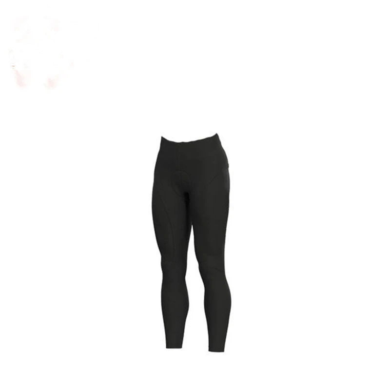Breathable Team Long Sleeve Cycling Jersey Set Bib Pants  Bicycle Clothing MTB Bike Uniform Men Clothes