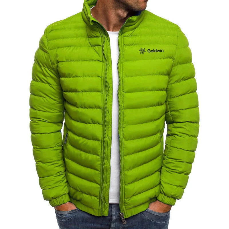 2026 Men's Goldwin Fashion Autumn/Winter Jacket Collar Parker Zipper Filled