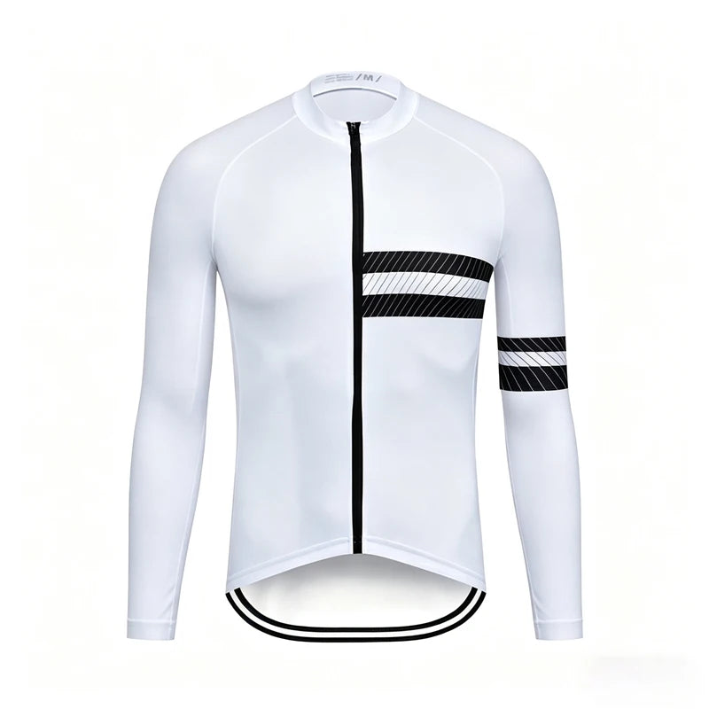 2027 New Team Breathable Men's Long Sleeve Cycling Jersey Set Spring and Fall Mountain Bicycle Clothes Wear