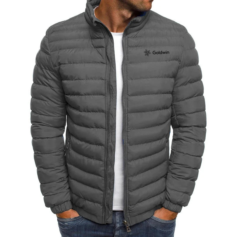 2026 Men's Goldwin Fashion Autumn/Winter Jacket Collar Parker Zipper Filled
