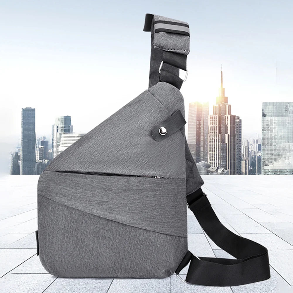 Men Backpack Tactical Sling Bag Chest Shoulder Fanny Pack Cross Body Molle Pouch