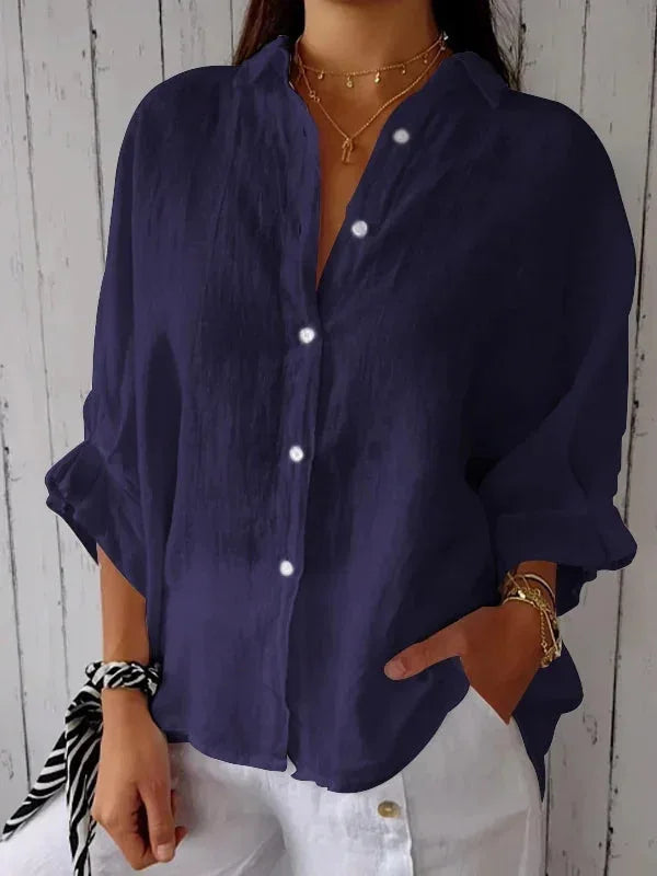 Summer Cotton Linen T Shirt Women Clothes Blouses Woman T-Shirts Loose Streetwear Shirt Casual Ladies Tops Tee