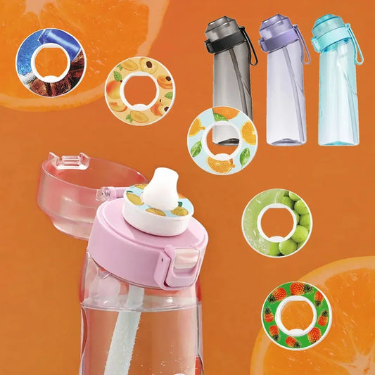 Air Water Bottle Up Flavored Pods Fruit Flavor Taste Buds Flavours Tasting Drinking Bottle Sports Outdoor Waterfles Water Cup