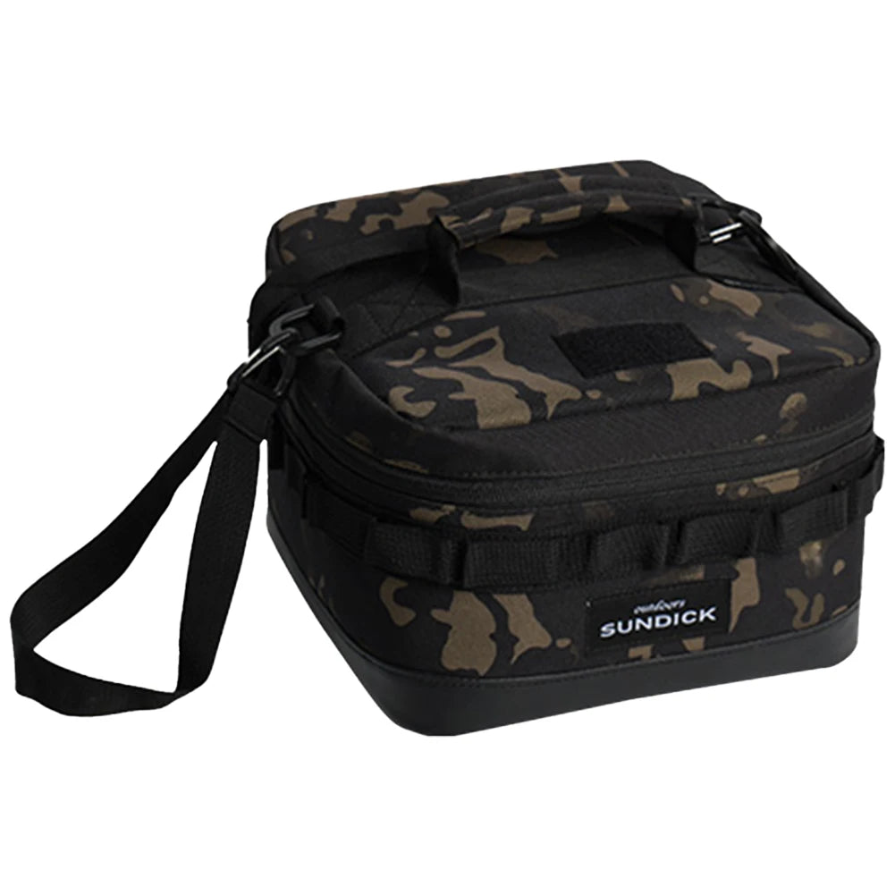 Large Picnic Ice Bag 900D Cloth Camping Travel Organizer Waterproof Large Insulated Picnic Lunch Bag Box for Camping Hiking Trip