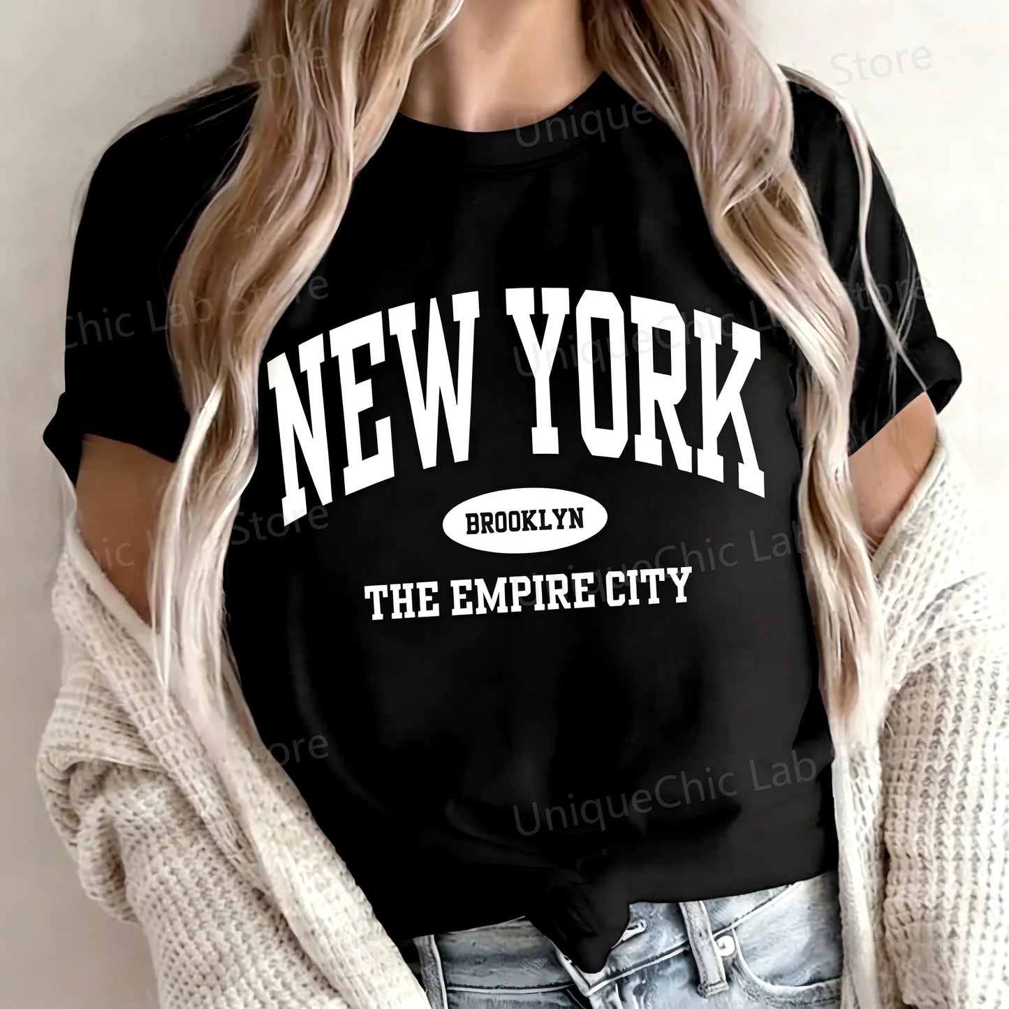 Women's Summer Letter Print Loose Casual T-Shirt Daily Fashion Versatile Graphic Tee Vacation t shirt Short Sleeved Tops