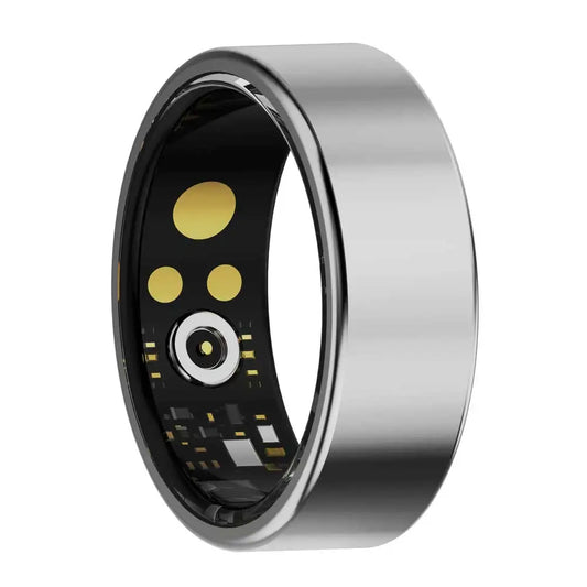 Smart Ring Health Tracker IP68 Waterproof Sleep Heart Rate Blood Oxygen Tracker Multi-sport Modes for Women Men for iOS Android