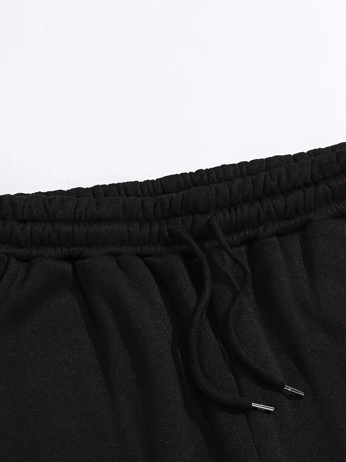 Men's Letter Print Sweatshirt & Drawstring Waist Sweatpants Two-piece Set, Casual Round Neck Long Sleeve Pullover & Pocket Jogge