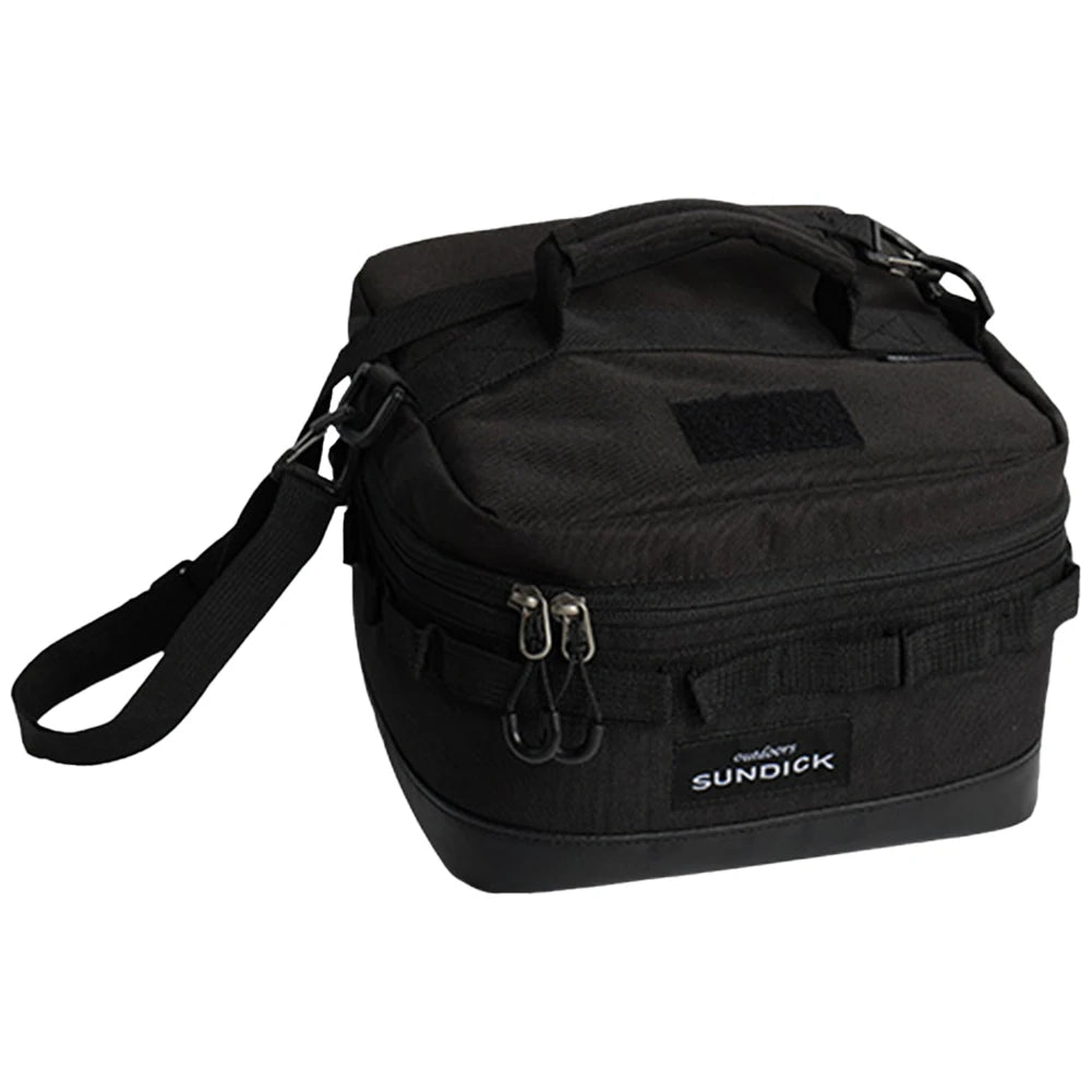 Large Picnic Ice Bag 900D Cloth Camping Travel Organizer Waterproof Large Insulated Picnic Lunch Bag Box for Camping Hiking Trip