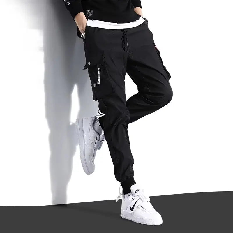 2026 New men work pants, tactical pants, workwear, multi pocket casual training pants, jogging and hiking casual pants