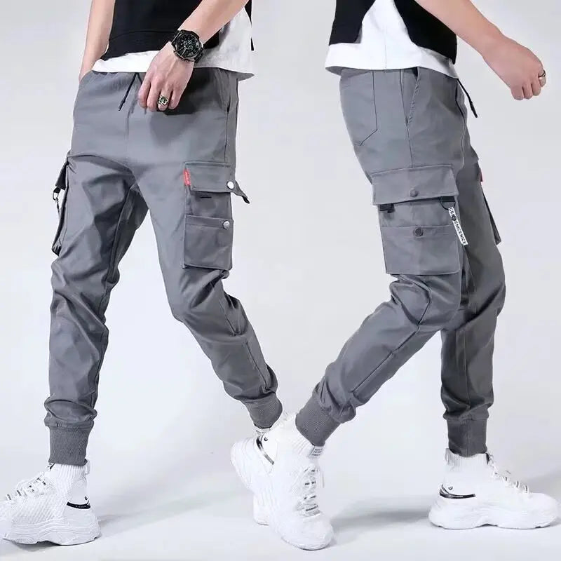 2026 New men work pants, tactical pants, workwear, multi pocket casual training pants, jogging and hiking casual pants